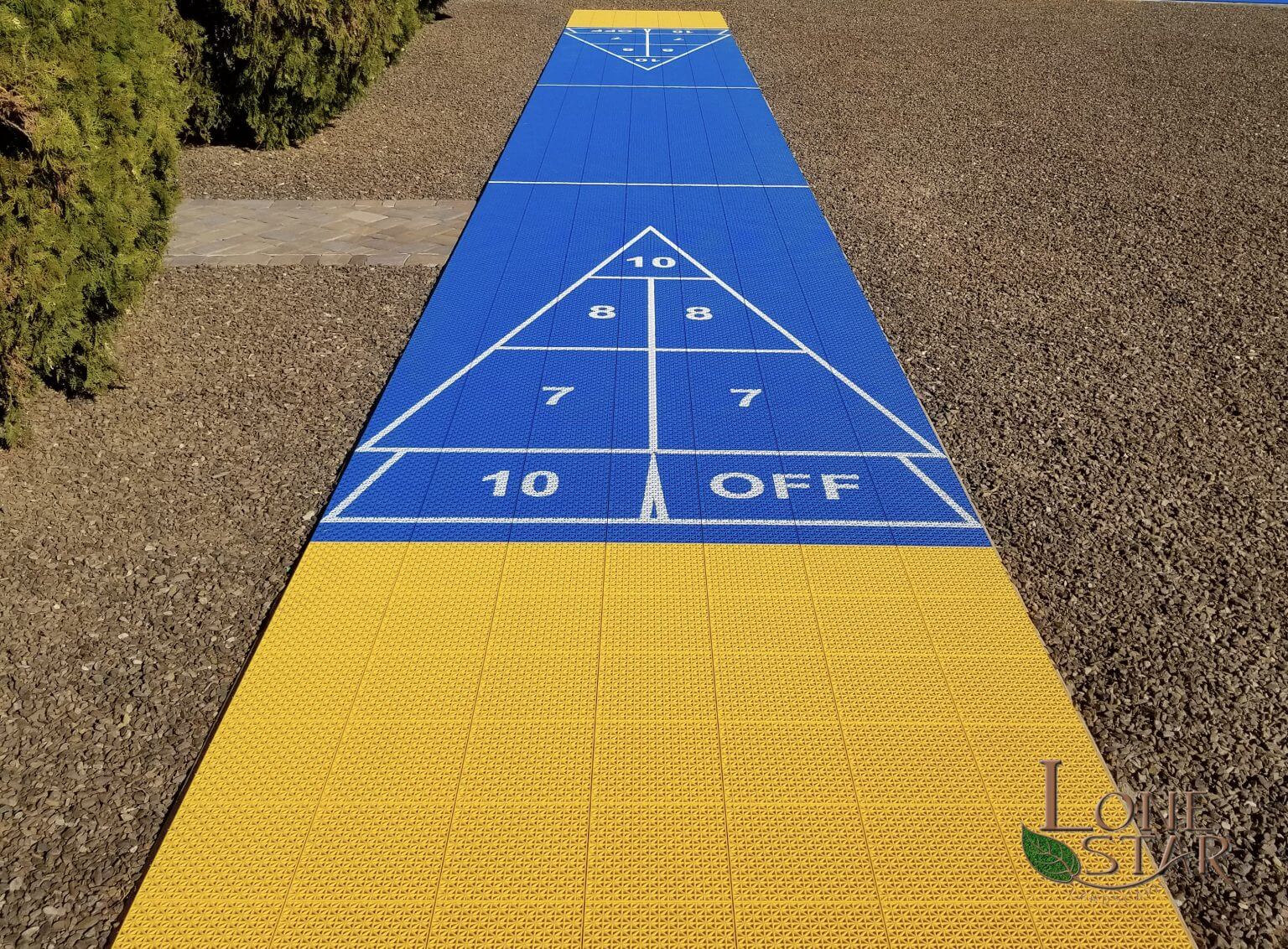 shuffleboardsportcourtscottsdaleaz Lone Star Landscaping