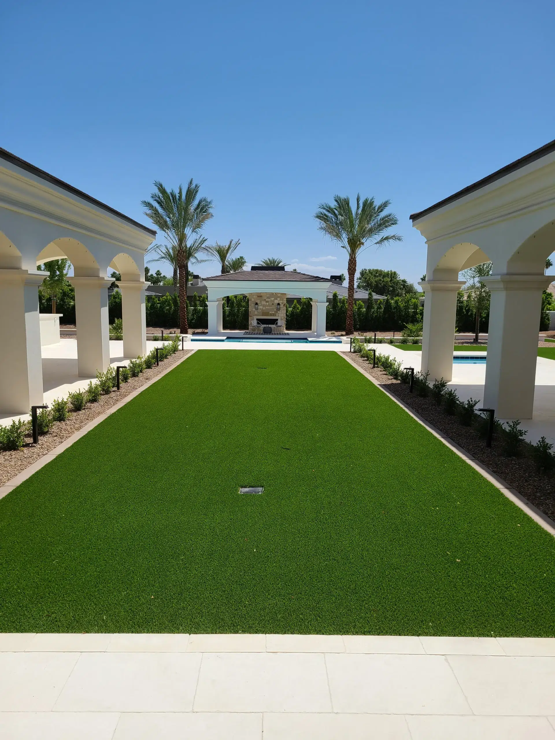 custom luxury landscape installation in Phoenix AZ