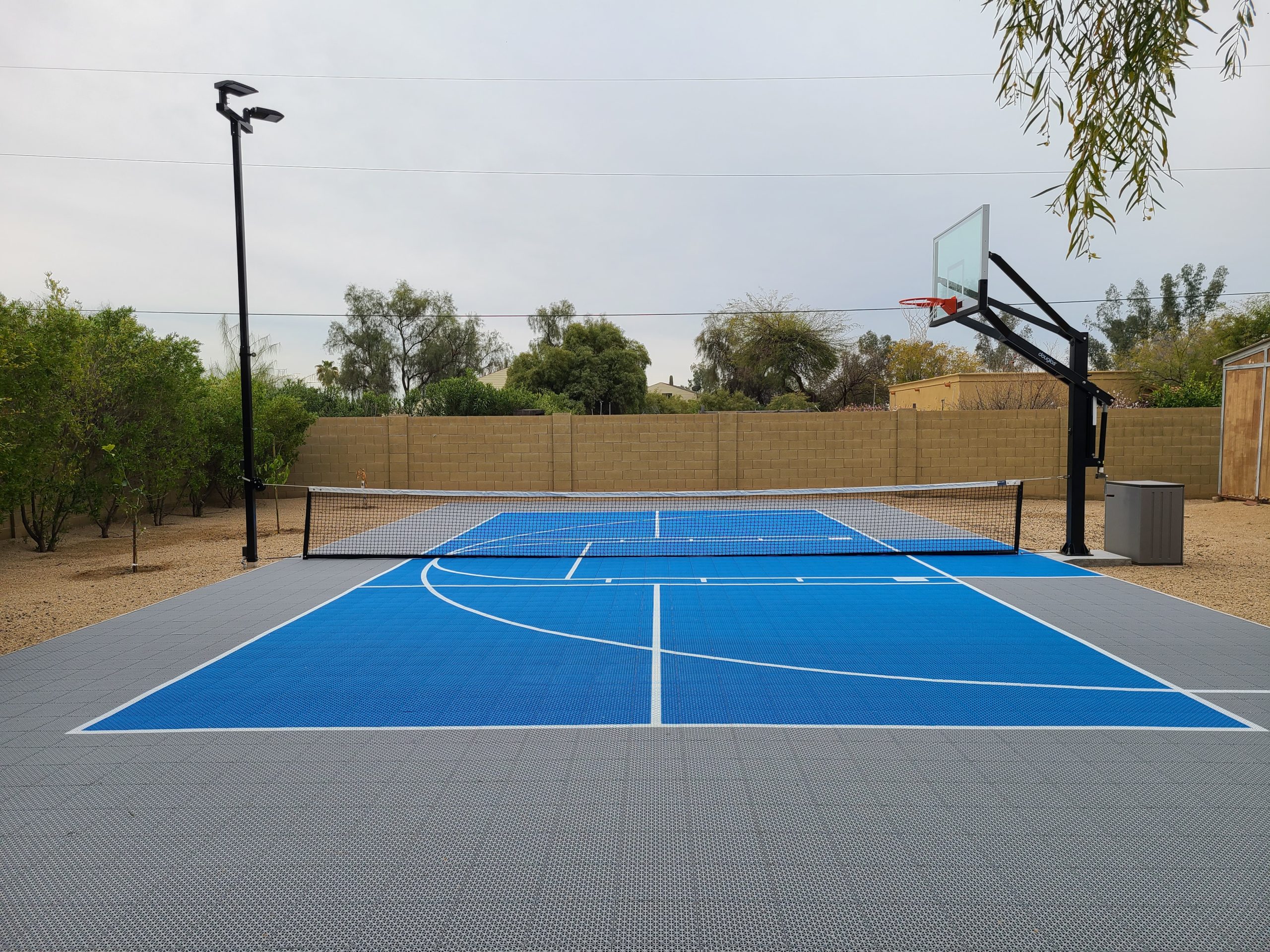 Phoenix private pickleball court installation
